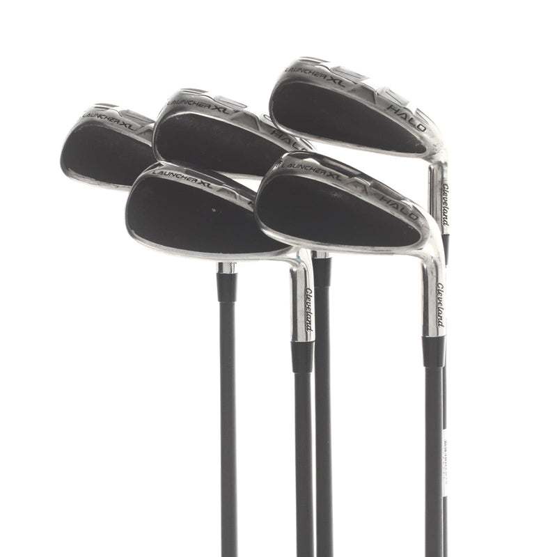 Cleveland Launcher XL Halo Graphite Mens Right Hand Irons 6-PW Senior - Project X Catalyst 50 5.0