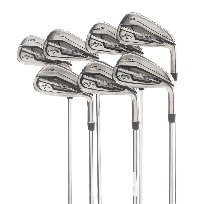 Callaway XR Pro Steel Mens Right Hand Irons 4-PW Stiff - KBS Tour-V 90