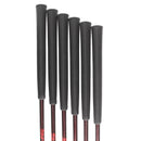 TaylorMade Stealth HD Graphite Mens Right Hand Irons 5-PW Regular - Fujikura Speeder NX Red 50-R