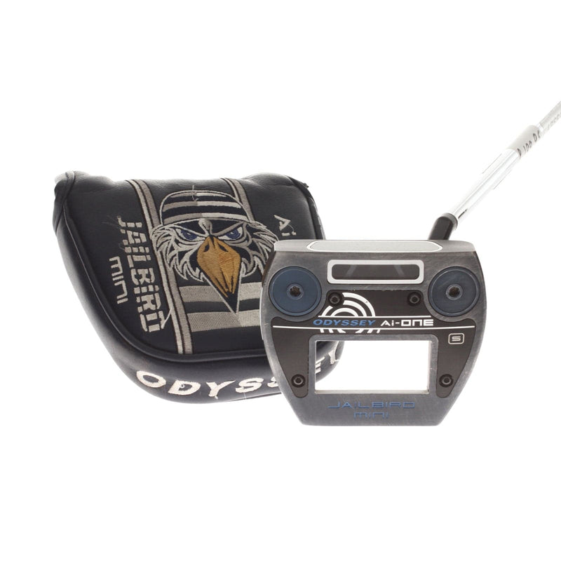 Odyssey Ai-ONE Jailbird Mini Mens Right Hand Putter 34" Stroke Lab 90 - Super Stroke Pistol 2.0