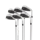 TaylorMade Qi Steel Mens Right Hand Irons 5-PW Stiff - KBS Max MT 85