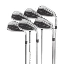 TaylorMade Qi Steel Mens Right Hand Irons 5-PW Stiff - KBS Max MT 85