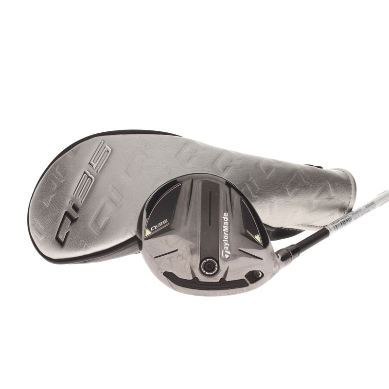TaylorMade Qi35 Graphite Mens Left Hand Fairway 3 Wood 15* Regular - Fujikura Ventus Blue FW 5-R