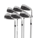 TaylorMade Qi Steel Mens Right Hand Irons 5-PW Regular - KBS Max MT 85