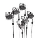 TaylorMade Qi Steel Mens Right Hand Irons 5-PW Regular - KBS Max MT 85