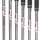 TaylorMade Qi Steel Mens Right Hand Irons 5-PW Regular - KBS Max MT 85