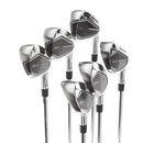 TaylorMade Qi Steel Mens Right Hand Irons 5-PW Regular - KBS Max MT 85