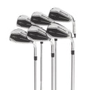TaylorMade Qi Steel Mens Right Hand Irons 5-PW Regular - KBS Max MT 85