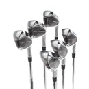 TaylorMade Qi Steel Mens Right Hand Irons 5-PW Regular - KBS Max MT 85