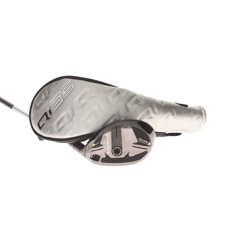 TaylorMade Qi35 Graphite Mens Right Hand 3 Hybrid 19* Stiff - Fujikura Ventus HB Blue 7-S