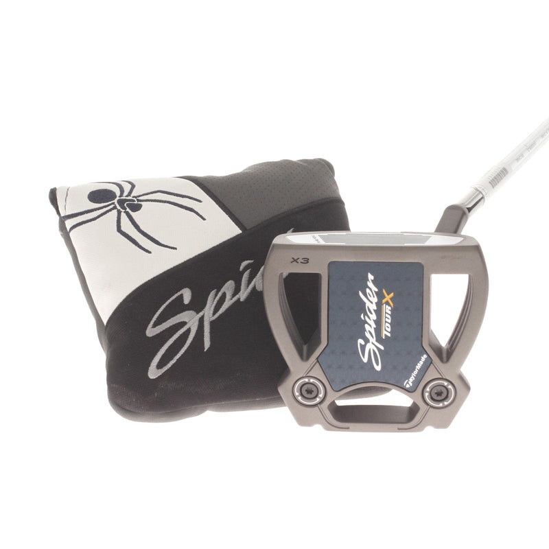 TaylorMade Spider Tour X Mens Right Hand Putter 34" Mallet KBS - Super Stroke Pistol 1.0