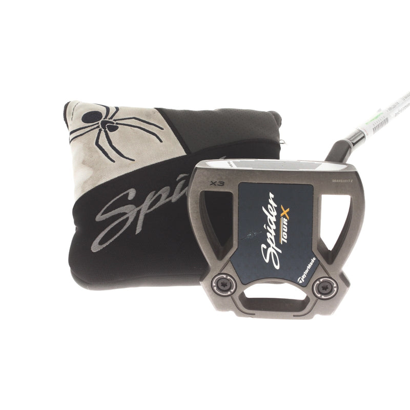 TaylorMade Spider Tour X Mens Right Hand Putter 34" Mallet KBS - Super Stroke Pistol 1.0