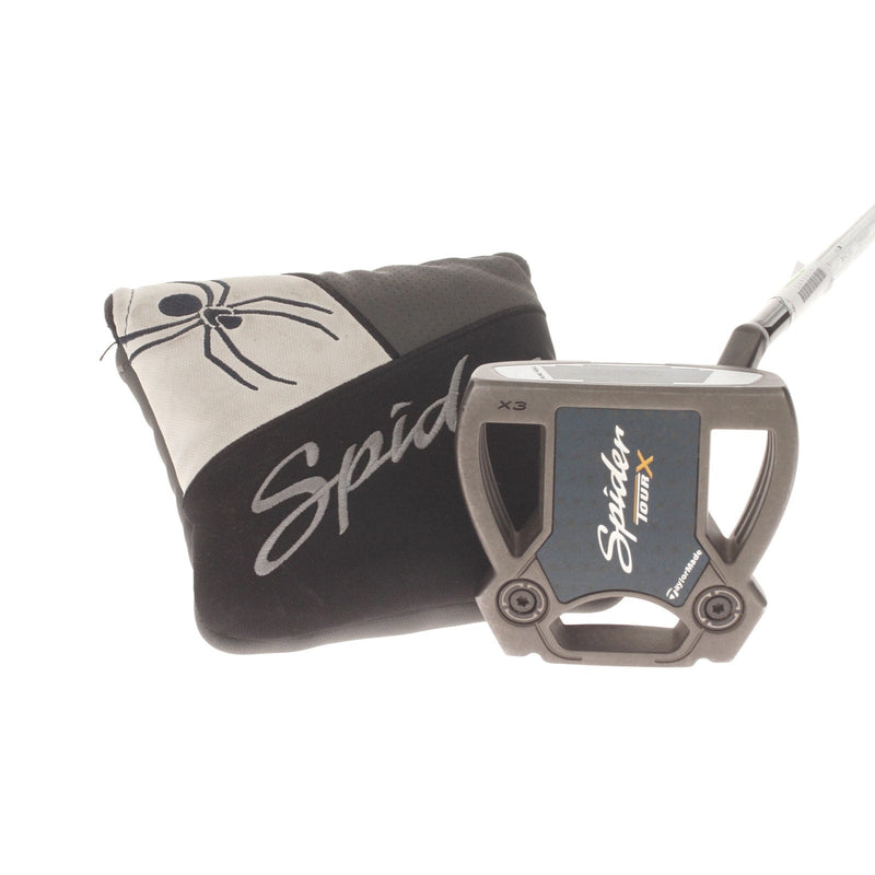 TaylorMade Spider Tour X Mens Right Hand Putter 34" Mallet KBS - Super Stroke Pistol 1.0