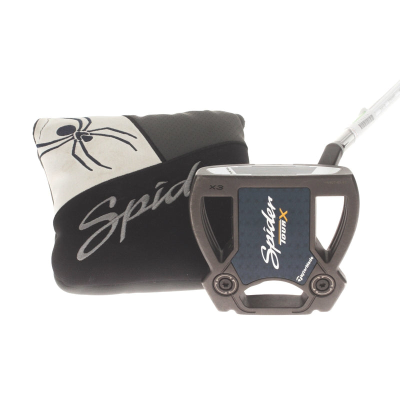 TaylorMade Spider Tour X Mens Right Hand Putter 34" Mallet KBS - Super Stroke Pistol 1.0