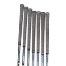 Cleveland Launcher XL Halo Graphite Mens Right Hand Irons 6-SW+GW Senior - Cypher Blue Fifty 5.0