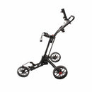 Eze Glide Smart-Fold 3-Wheel Push/Pull Trolley - Black/Red