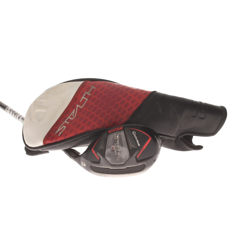 TaylorMade Stealth 2 Graphite Mens Right Hand 4 Hybrid 22* Regular - Ventus Red TR HB 6-R