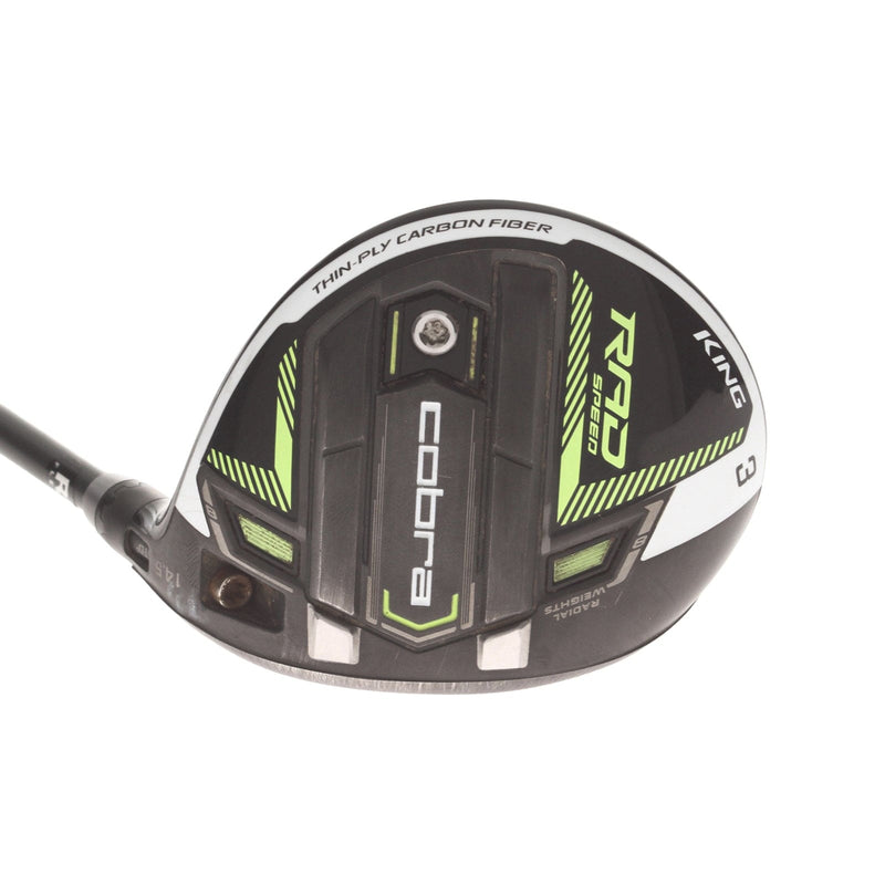 Cobra Radspeed Graphite Mens Right Hand Fairway 3 Wood 14.5* Regular - HZRDUS Smoke iM10 5.5 60g