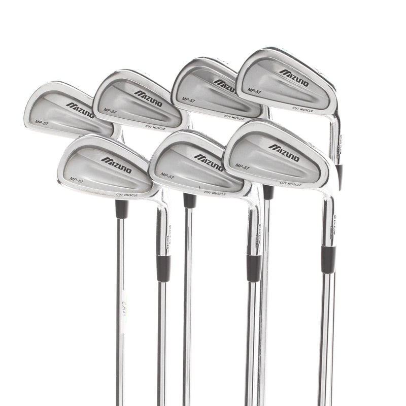 Mizuno MP-57 Steel Mens Right Hand Irons 4-PW Regular - Dynamic Gold R300