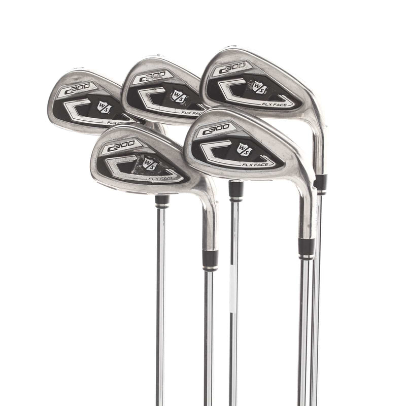 Wilson C300 Steel Mens Right Hand Irons 6-PW Regular - KBS Tour 90