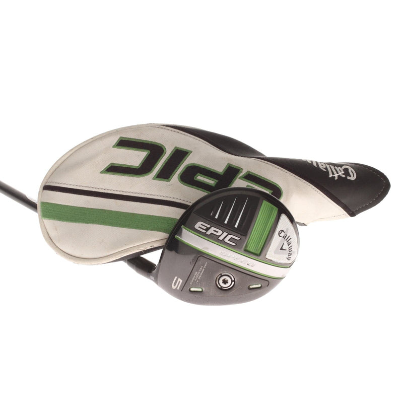 Callaway Epic Speed Graphite Mens Right Hand Fairway 5 Wood 18* Stiff - HZRDUS Smoke iM10 6.0 60g