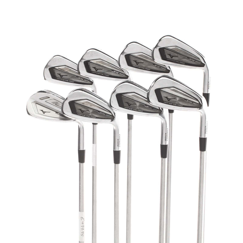 Mizuno JPX 921 Hot Metal Pro Steel Mens Right Hand Irons 4-GW Extra Stiff - KBS Tour C-Taper 130