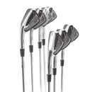 Mizuno MP-59 Steel Mens Left Hand Irons 4-PW Regular - Dynamic Gold R300