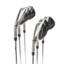 TaylorMade Stealth Steel Mens Left Hand Irons 6-SW Regular - KBS Tour Lite