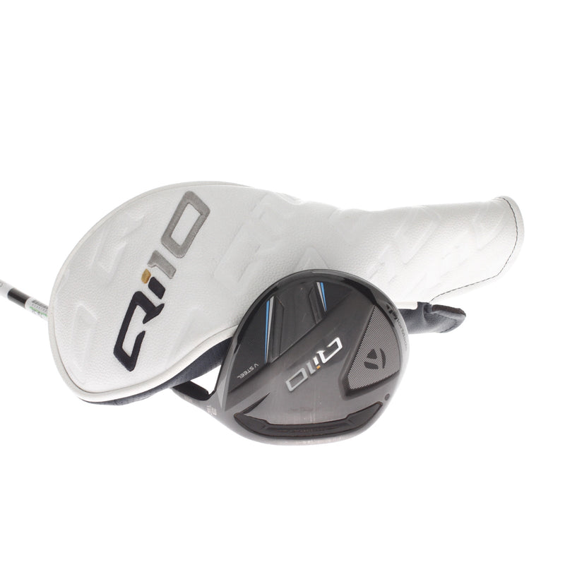 TaylorMade Qi10 Graphite Mens Right Hand Fairway 3 Wood 15* Stiff - Fujikura Ventus TR 5-S