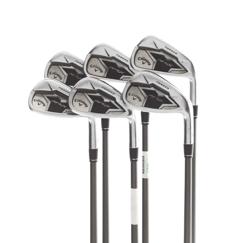 Callaway Apex 19 Graphite Mens Right Hand Irons 6-AW Regular - Aldila Synergy 60 IR