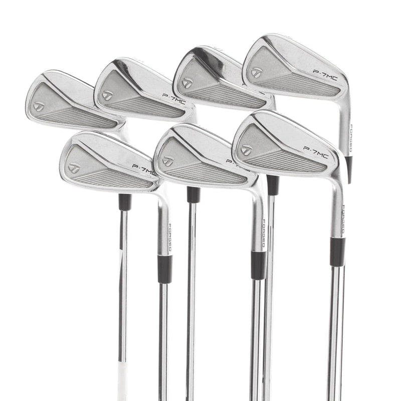 TaylorMade P7MC Steel Mens Right Hand Irons 4-PW +1" Extra Stiff - KBS Tour X