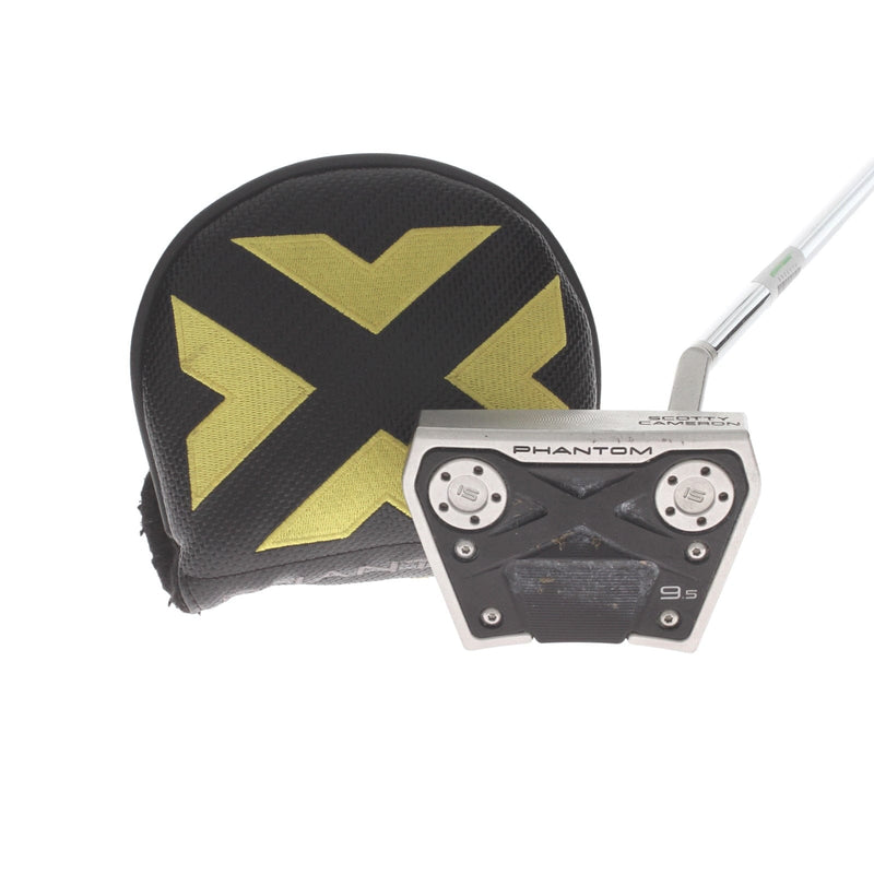 Scotty Cameron Phantom X 9.5 Mens Right Hand Putter 34" Mallet - Scotty Cameron Grip