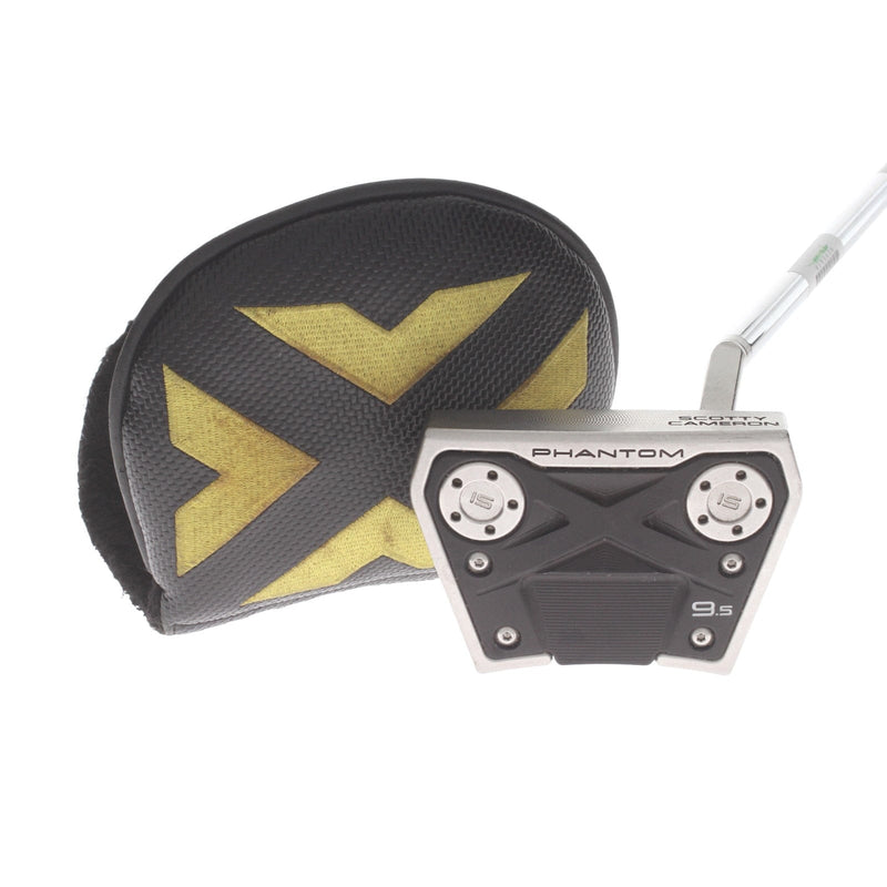 Scotty Cameron Phantom X 9.5 Mens Right Hand Putter 34" Mallet - Scotty Cameron Grip