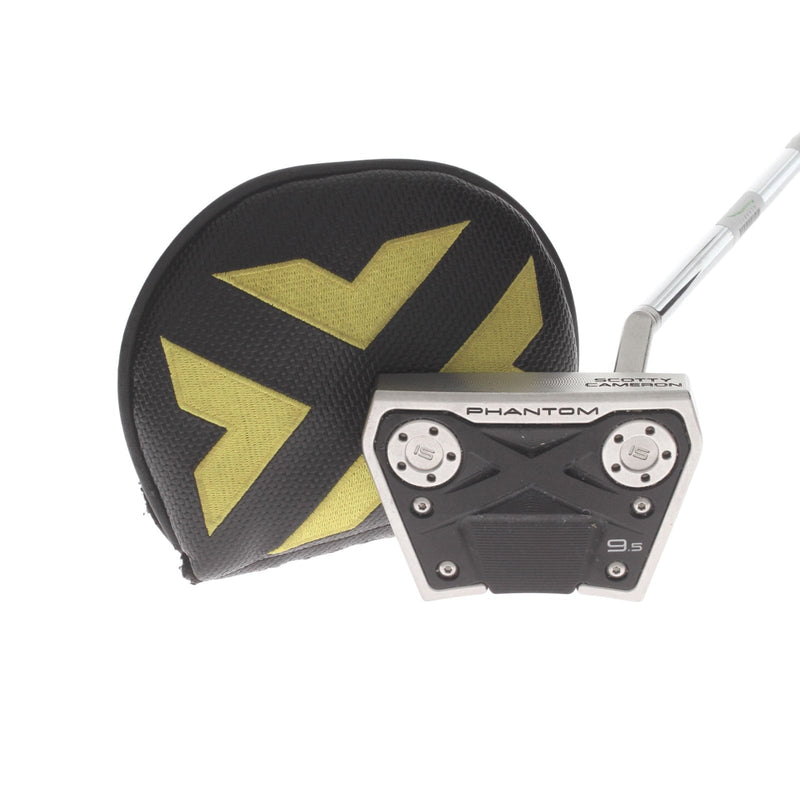 Scotty Cameron Phantom X 9.5 Mens Right Hand Putter 34" Mallet - Scotty Cameron Grip