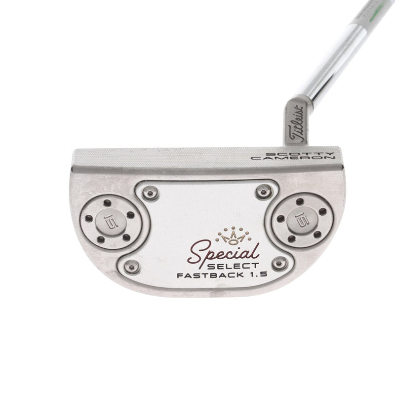 Scotty Cameron Special Select Fastback 1.5 Mens Right Hand Putter 34" Mallet - Golf Pride