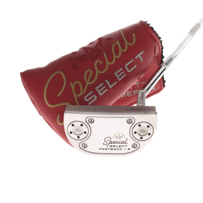 Scotty Cameron Special Select Fastback 1.5 Mens Right Hand Putter 35" Mallet - Golf Pride