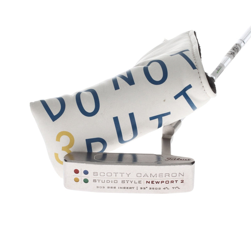 Scotty Cameron Studio Style Newport 2 Mens Right Hand Putter 32" Scotty Cameron - Super Stroke Tour 2.0XL