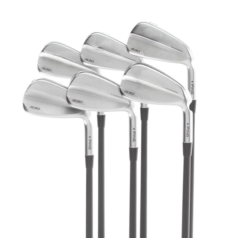 Ping i530 Graphite Mens Right Hand Irons 5-PW Blue Dot 1* Upright Regular - Ping Alta CB AWT