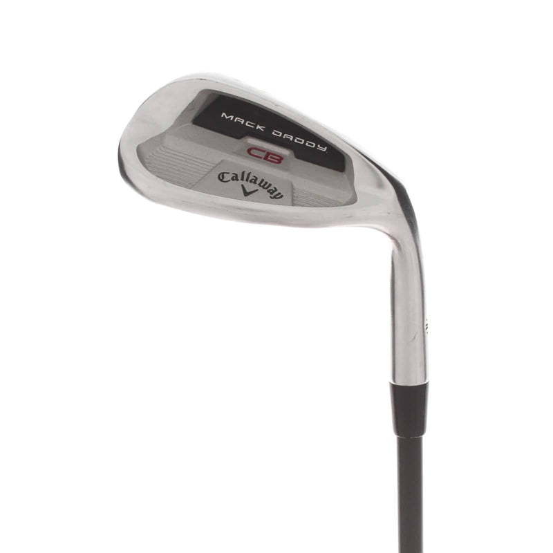 Callaway Mack Daddy CB Graphite Mens Right Hand Lob Wedge 60* 12 Bounce Wedge - KBS H-Rev G 80