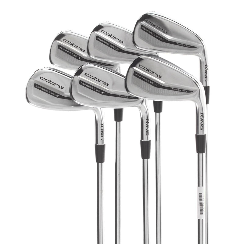 Cobra Forged Tec X 2022 Steel Mens Right Hand Irons 5-PW Regular - KBS Tour Lite