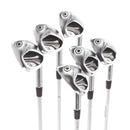 Ping G Le2 Graphite Ladies Right Hand Irons 7-SW+AW Orange Dot 2* Flat Ladies - Ping ULT 240