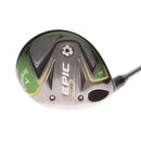 Callaway Epic Flash Graphite Mens Left Hand Fairway 3 Wood 15* Stiff - Project X Evenflow Green 65