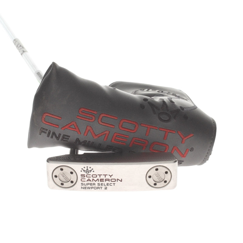 Scotty Cameron Special Select Newport 2 Mens Left Hand Putter 34" Blade - Scotty Cameron Grip