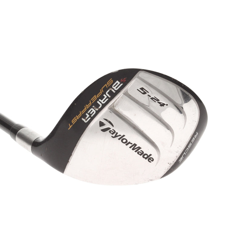 TaylorMade Burner Superfast Graphite Mens Right Hand 5 Hybrid 24* Regular - TaylorMade Reax 60 R