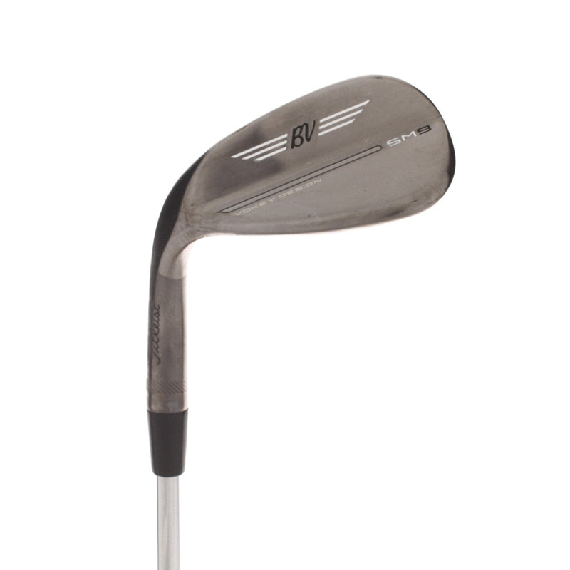 Titleist Vokey SM9 Steel Mens Left Hand Sand Wedge 54* 12 Bounce F Grind Wedge - BV Vokey