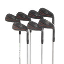 Cobra King Forged MB Black Steel Mens Right Hand Irons 4-PW Stiff - KBS Tour C-Taper 120