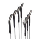 Cobra King Forged MB Black Steel Mens Right Hand Irons 4-PW Stiff - KBS Tour C-Taper 120