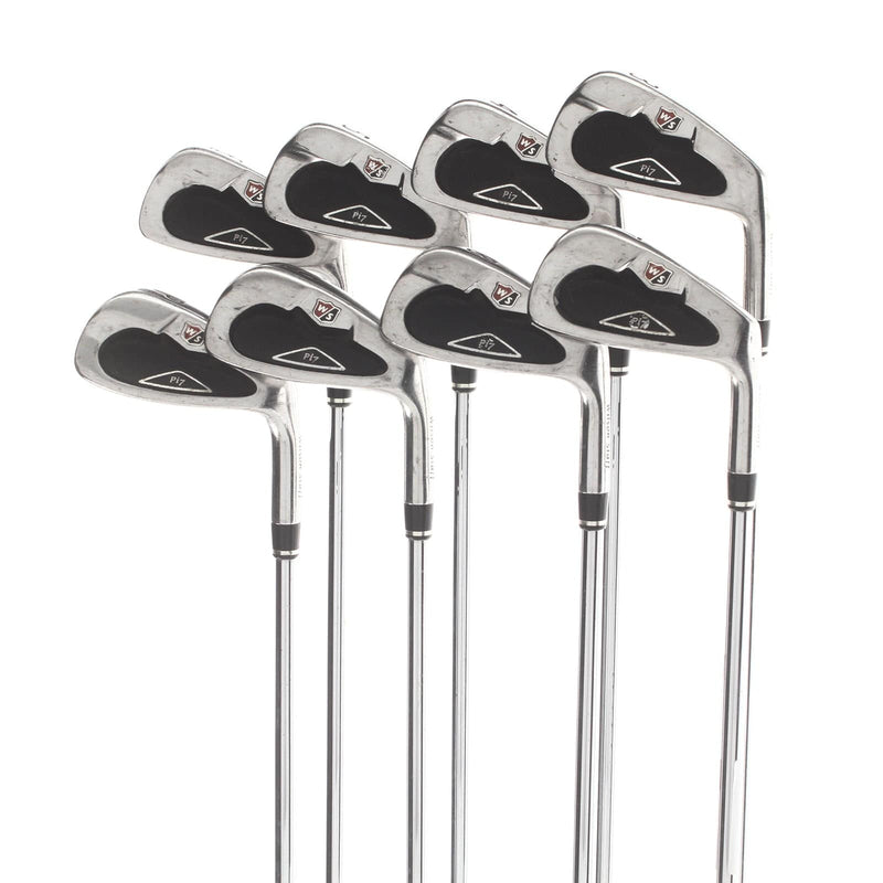 Wilson Pi7 Steel Mens Right Hand Irons 3-PW Regular - Dynamic Gold R300