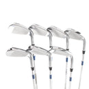Titleist T350 2023 Steel Mens Left Hand Irons 5-GW Regular - True Temper AMT Red R300