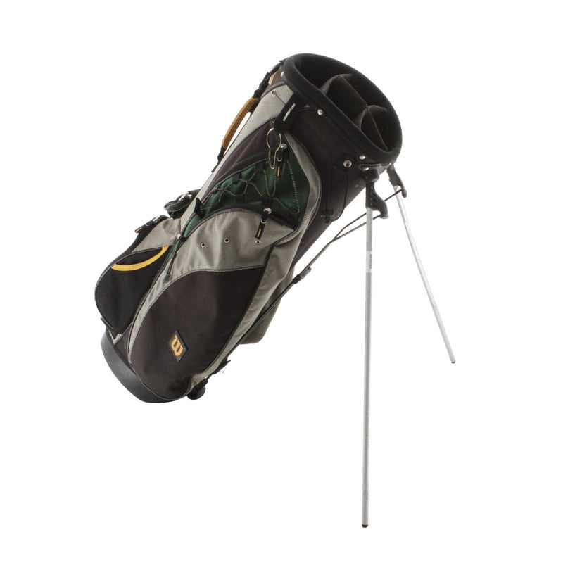 Wilson Mountain Pak Stand Bag - Black/Grey/Green